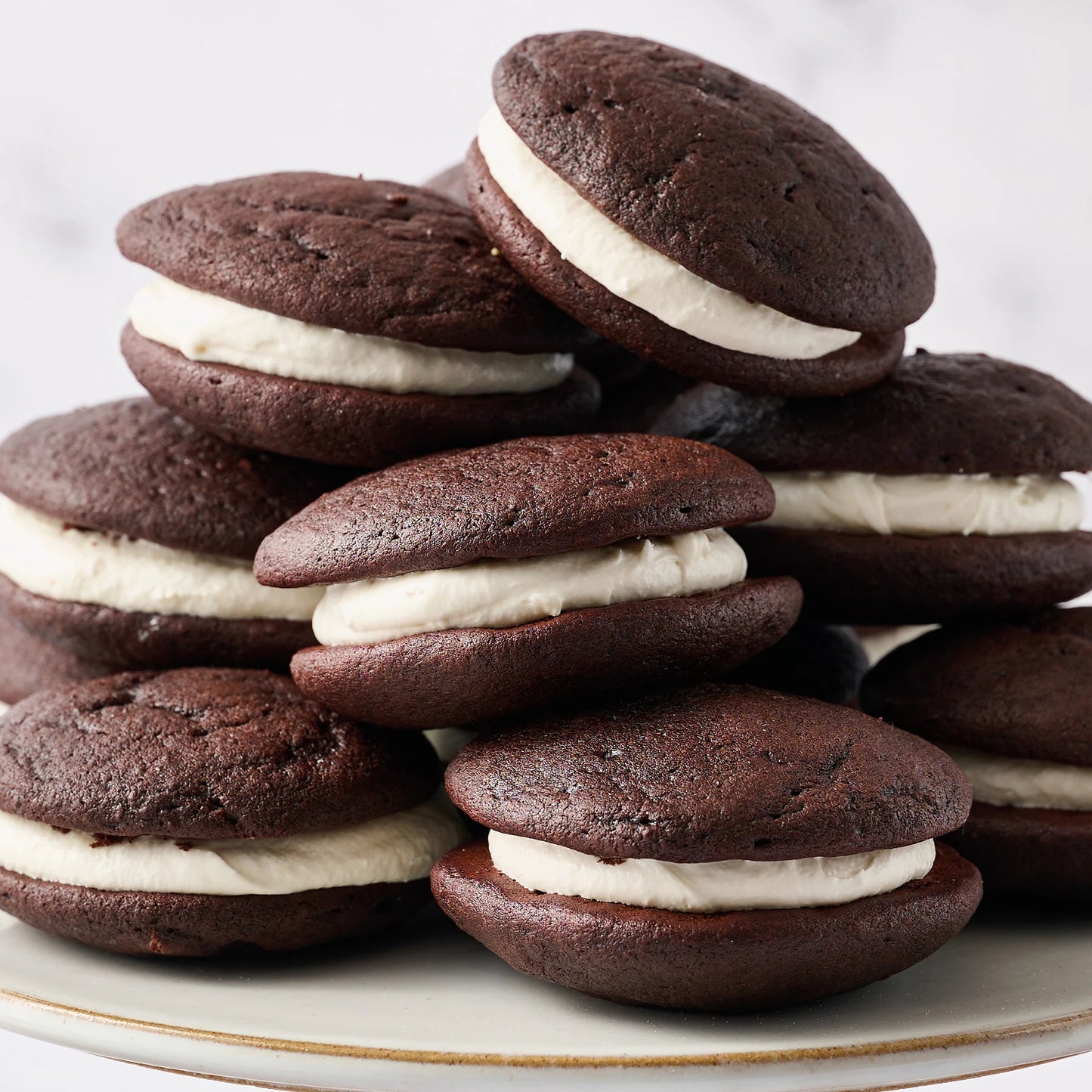 Chocolate & Vanilla Whoopie Pies