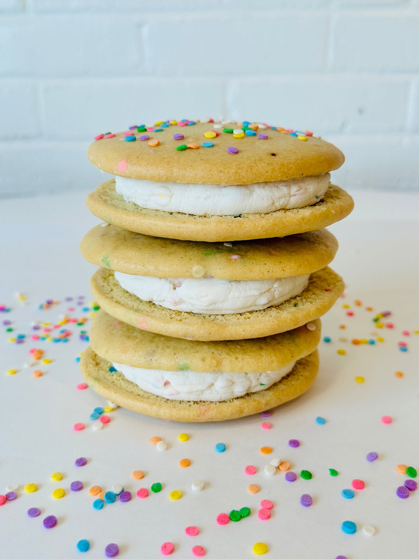 MINI Confetti Whoopie Pies