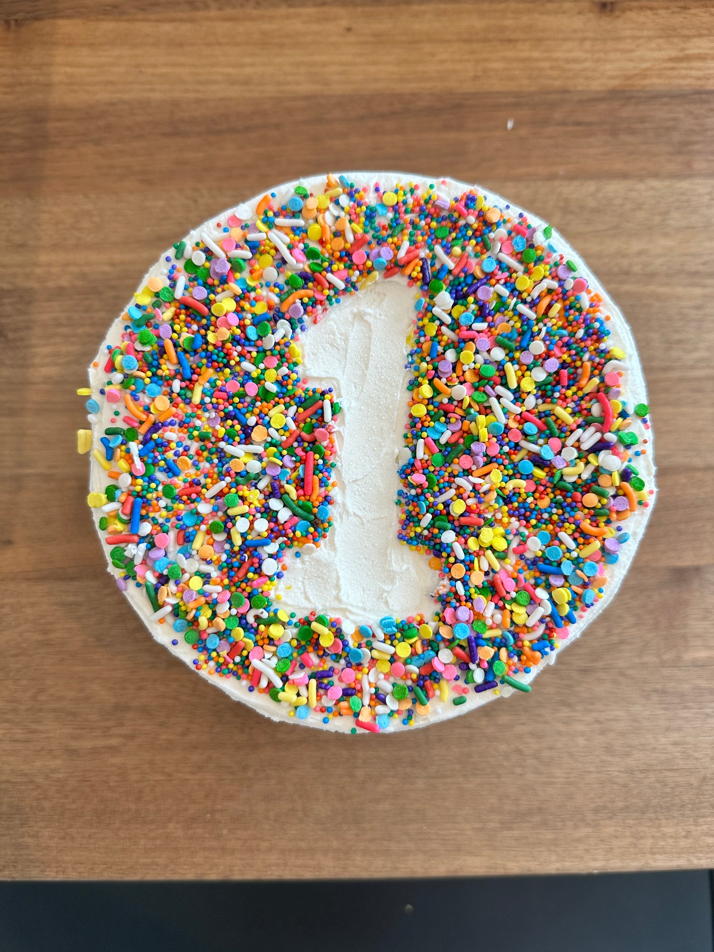 Birthday Confetti Cake