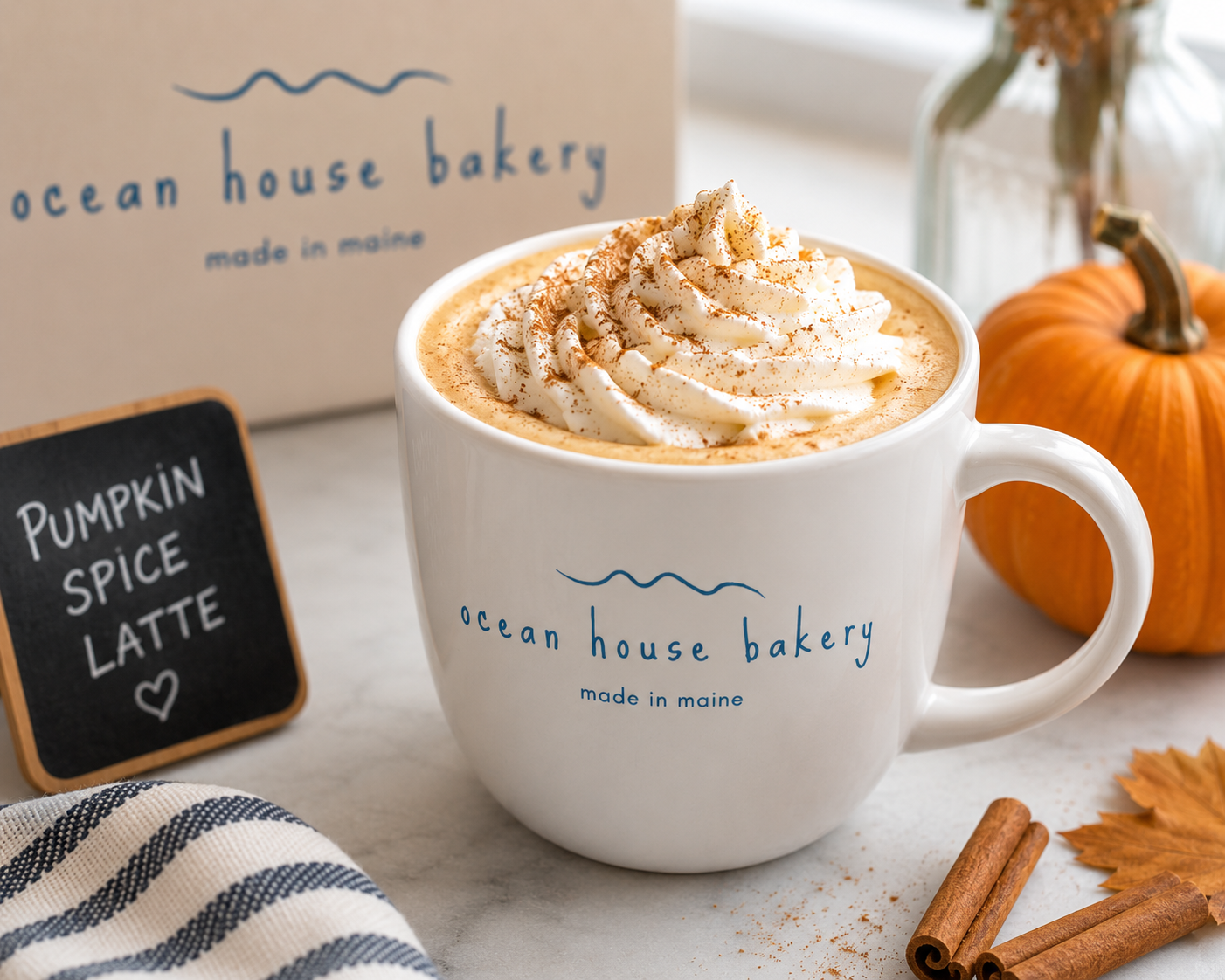 Hot Pumpkin Spiced Latte