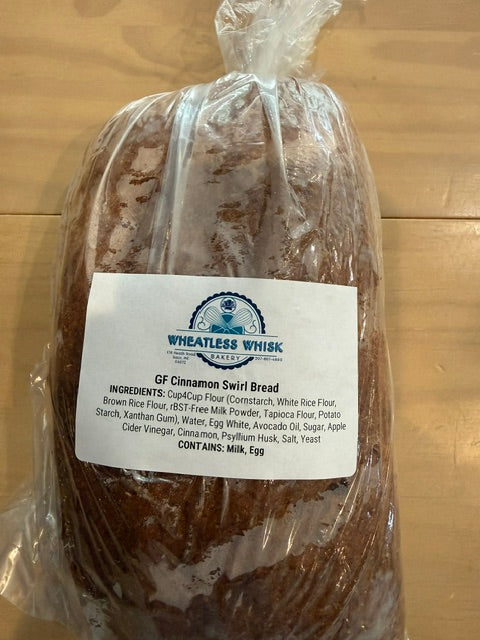 Cinnamon Swirl Bread Loaf- Wheatless Whisk