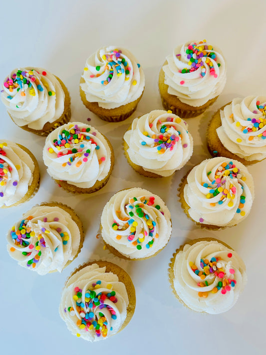 Confetti Cupcakes