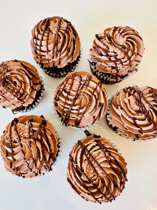 Triple Chocolate Cupcakes