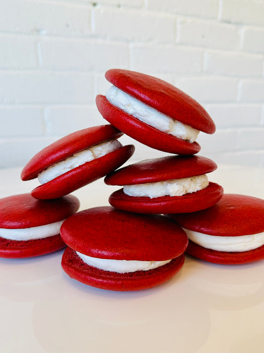 Red Velvet Whoopie Pies