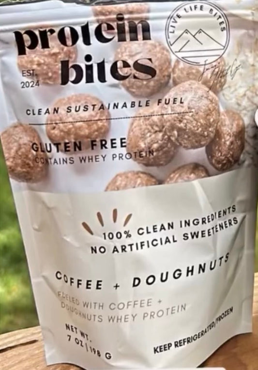 Protein Balls- Coffee & Doughnuts