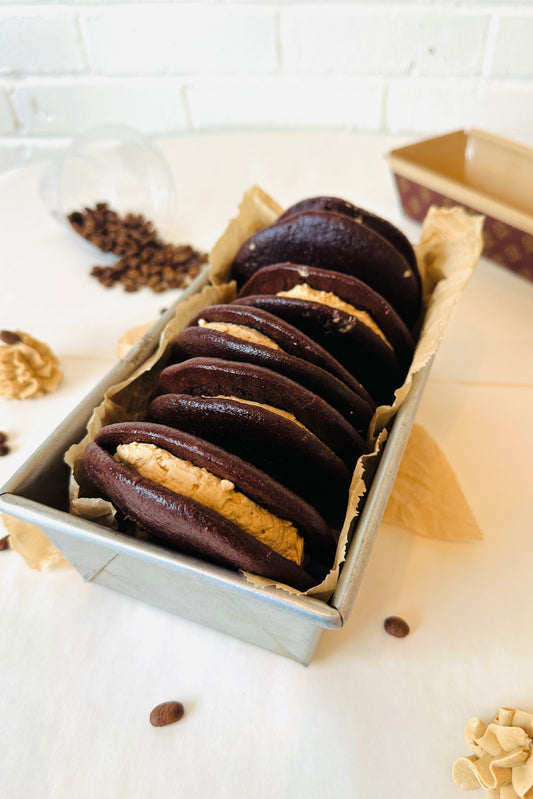 Chocolate Coffee Whoopie Pies