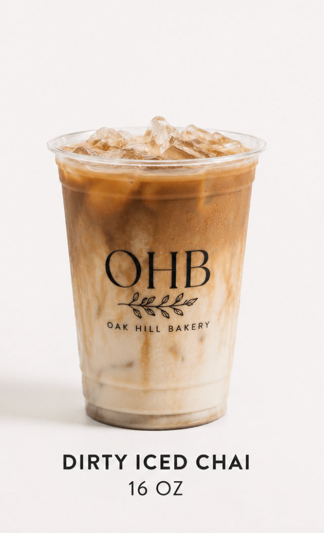 Dirty Iced Chai- Small 16oz