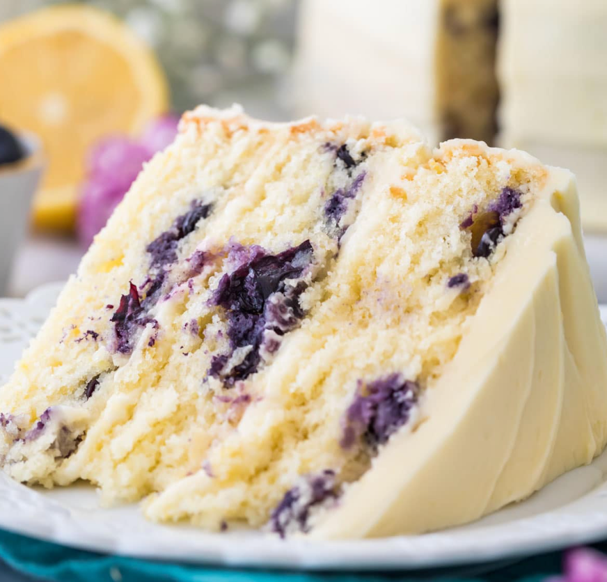 Custom Blueberry Lemon Cake
