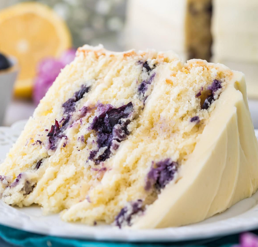 Custom Blueberry Lemon Cake