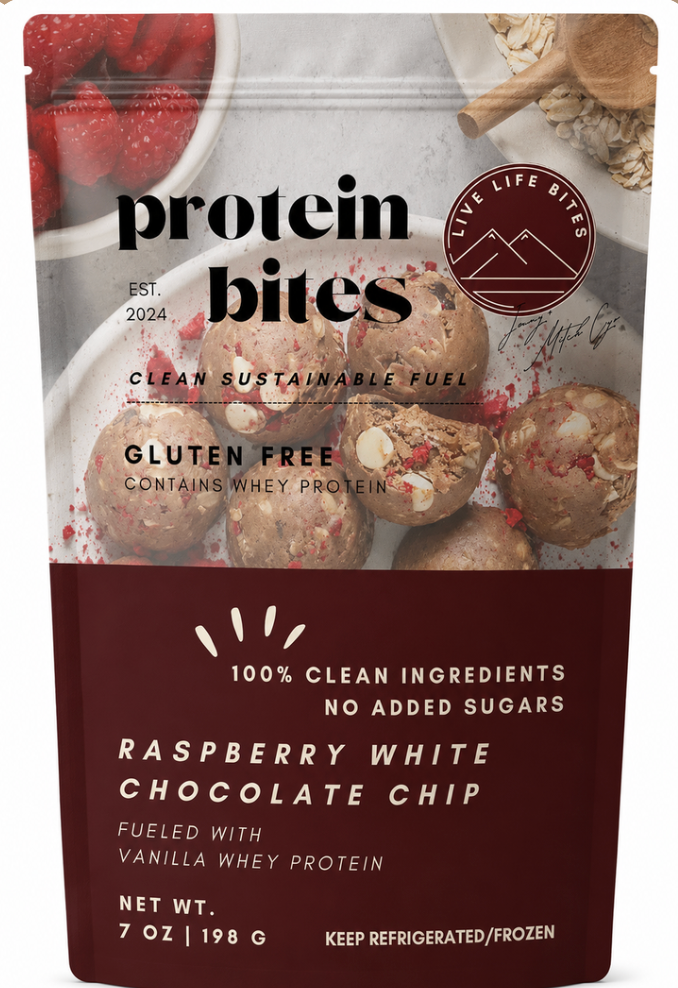Protein Balls- Raspberry White Chocolate